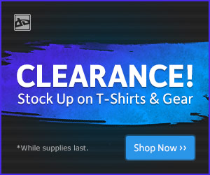 Clearance! - Stock Up on T-Shirts and Gear! 
