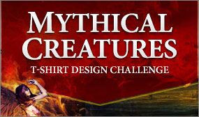 Mythical Creatures T-Shirt Design Challenge