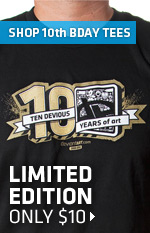 Limited Edtion 10th Birthday Shirts, $10.