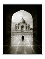 Solitude -  Taj Mahal by tyt2000