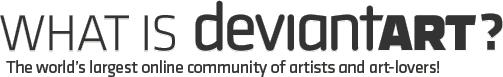What is deviantART? The world's largest online art community of artsts and art-lovers!