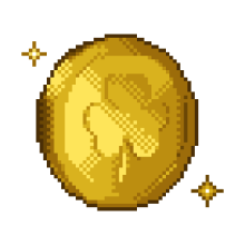 Gold Coin: Someone thinks you're golden! (10)