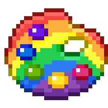Pride Palette: You painted your pride. 🎨